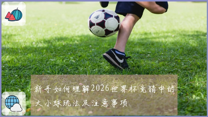 新手如何理解2026世界杯竞猜中的大小球玩法及注意事项