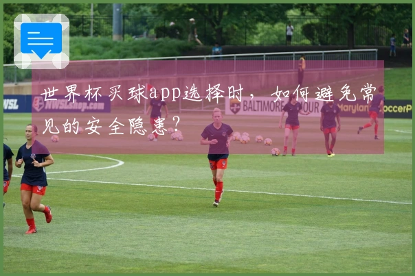 世界杯买球app选择时，如何避免常见的安全隐患？