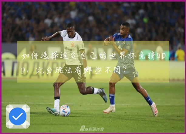 如何选择适合自己的世界杯竞猜app，比分玩法有哪些不同？