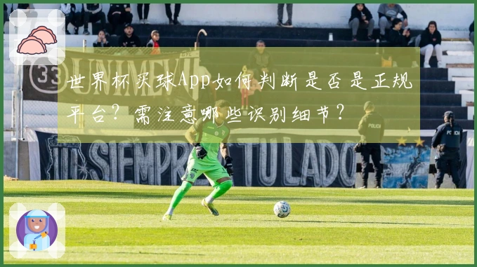 世界杯买球App如何判断是否是正规平台？需注意哪些识别细节？