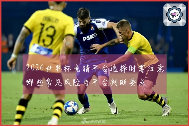 2026世界杯竞猜平台选择时需注意哪些常见风险与平台判断要点